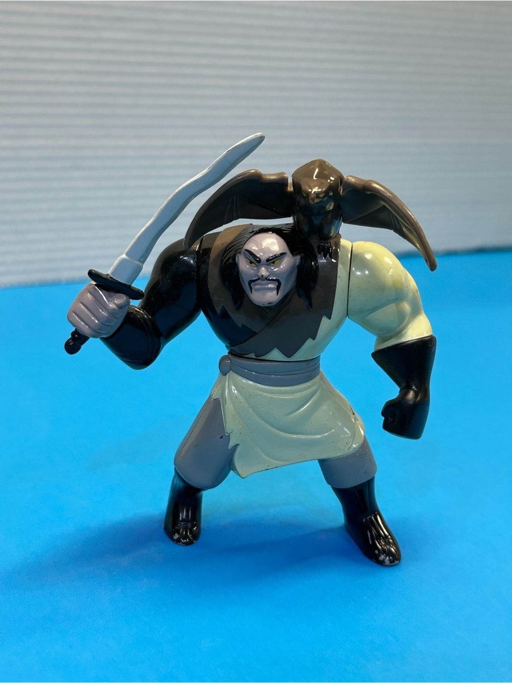 1998 Shan Yu/Hyabusa from Mulan Villian McDonalds figure